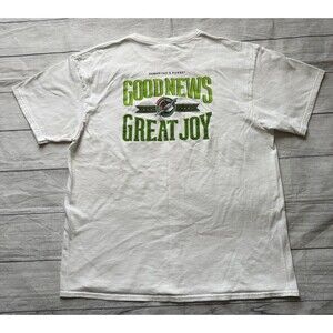 Samaritan's Purse Operation Christmas Child Shirt Mens XL Good News Great Joy